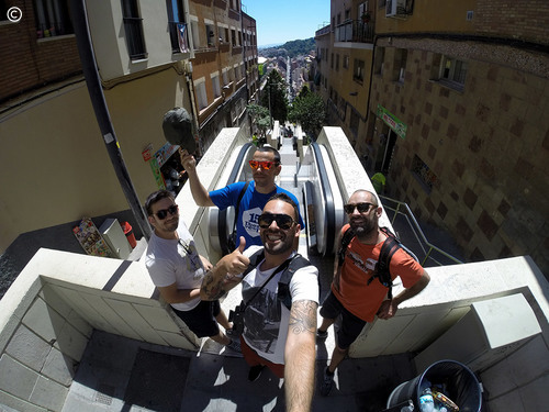 From Lisbon to Croatia - dia 3 - Barcelona - a caminho do Parque Güell